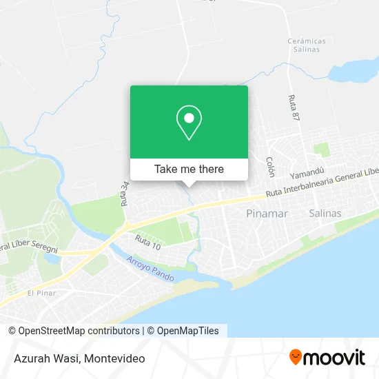 Azurah Wasi map