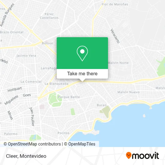 Cleer map