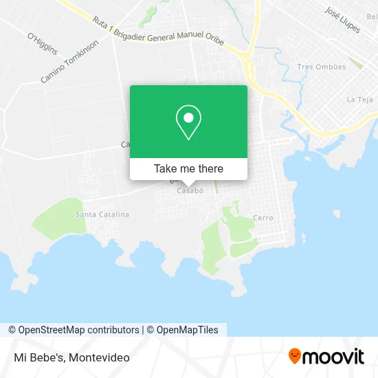 Mi Bebe's map