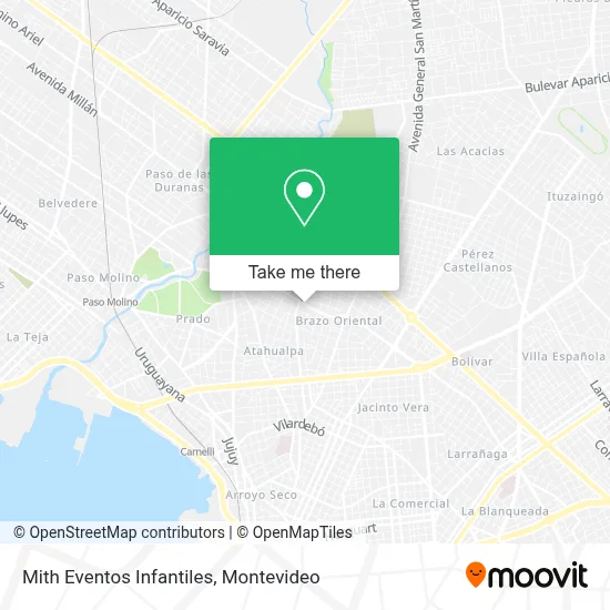 Mith Eventos Infantiles map