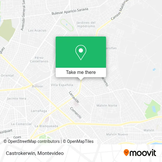 Castrokerwin map