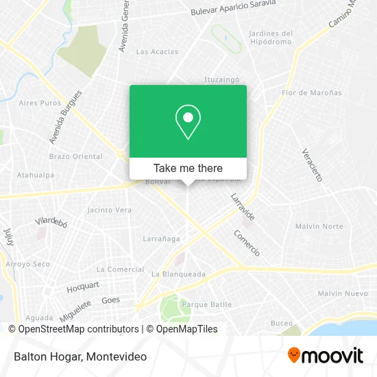 Balton Hogar map