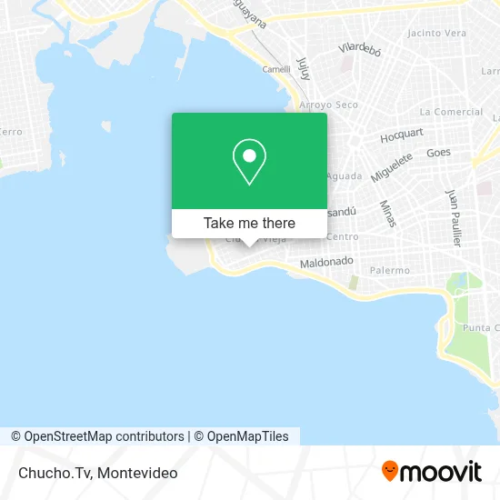 Chucho.Tv map