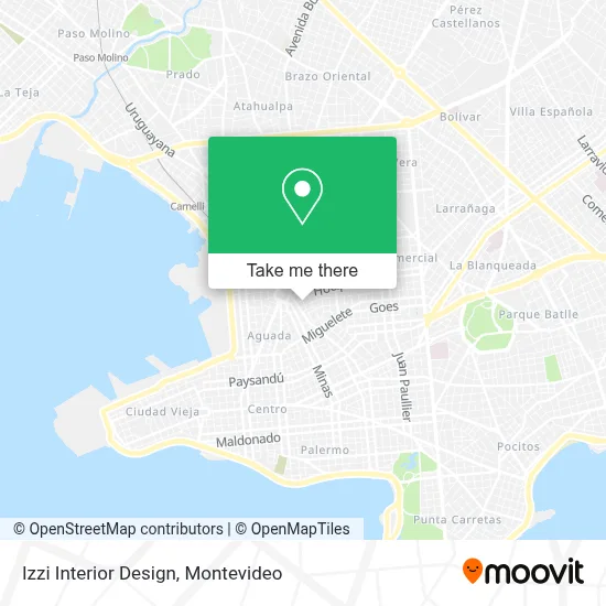 Izzi Interior Design map