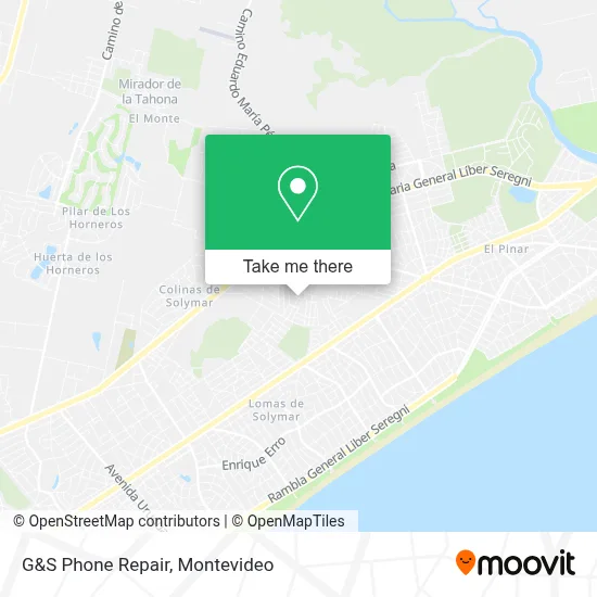 G&S Phone Repair map