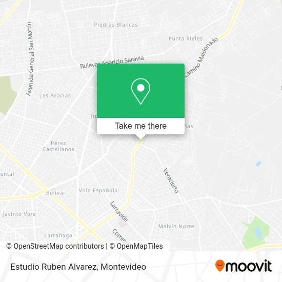 Estudio Ruben Alvarez map