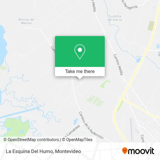 La Esquina Del Humo map