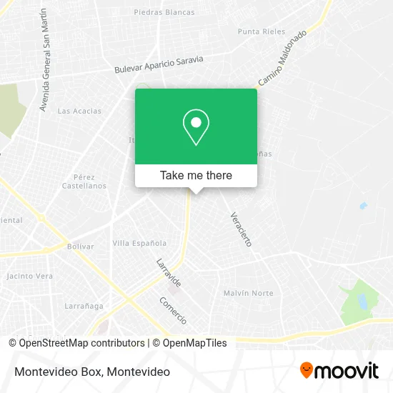 Montevideo Box map