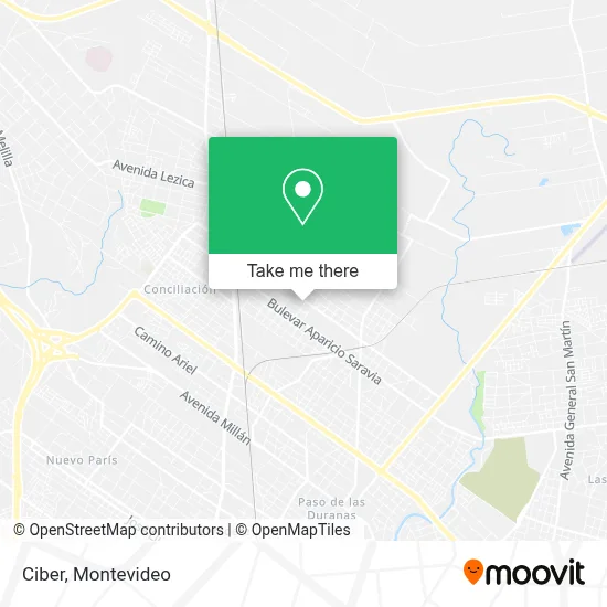 Ciber map