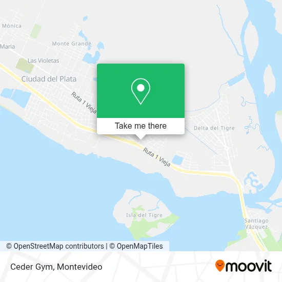 Ceder Gym map