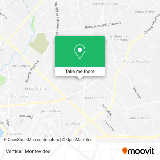 Vertical map