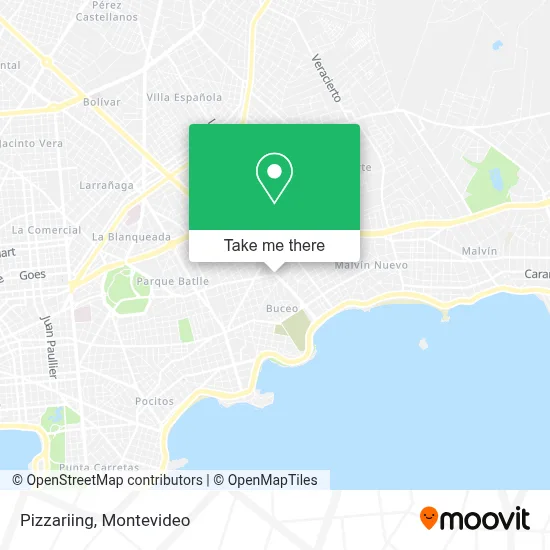 Pizzariing map