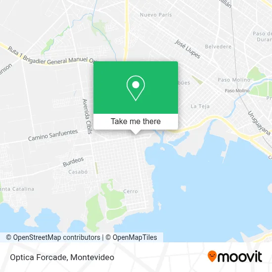 Optica Forcade map