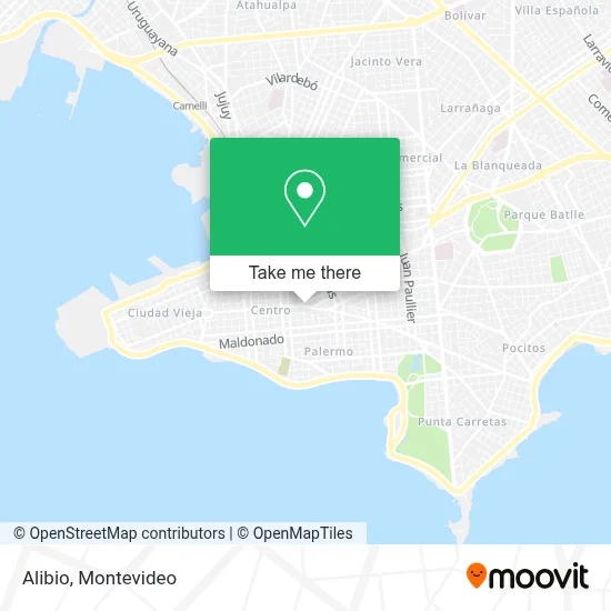 Alibio map