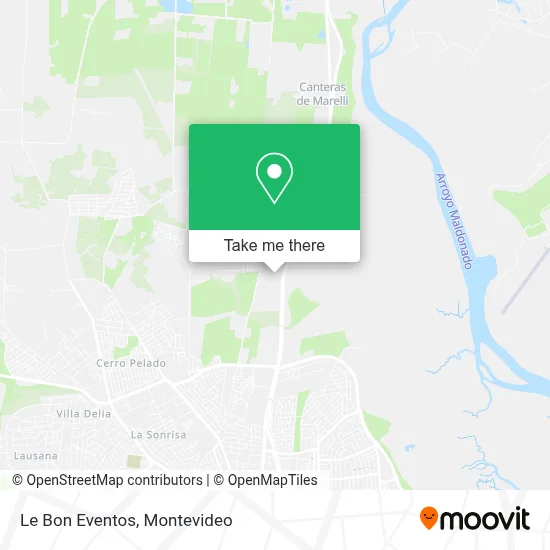 Le Bon Eventos map