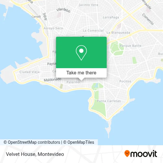 Velvet House map