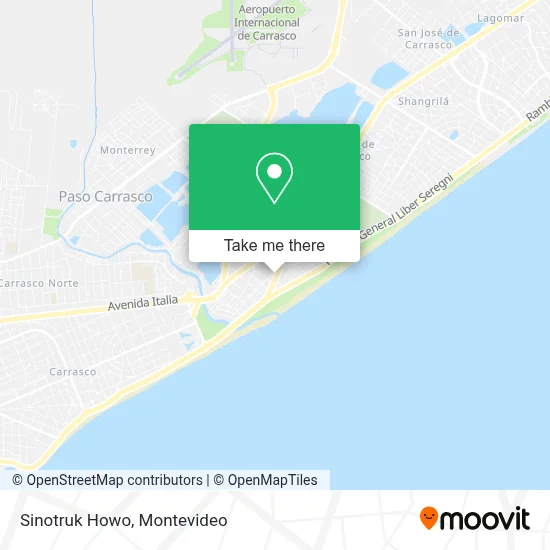 Sinotruk Howo map