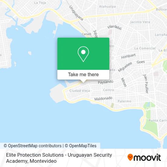 Elite Protection Solutions - Uruguayan Security Academy map