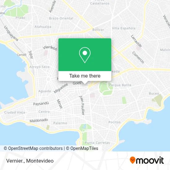 Vernier. map