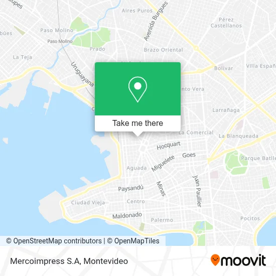 Mercoimpress S.A map