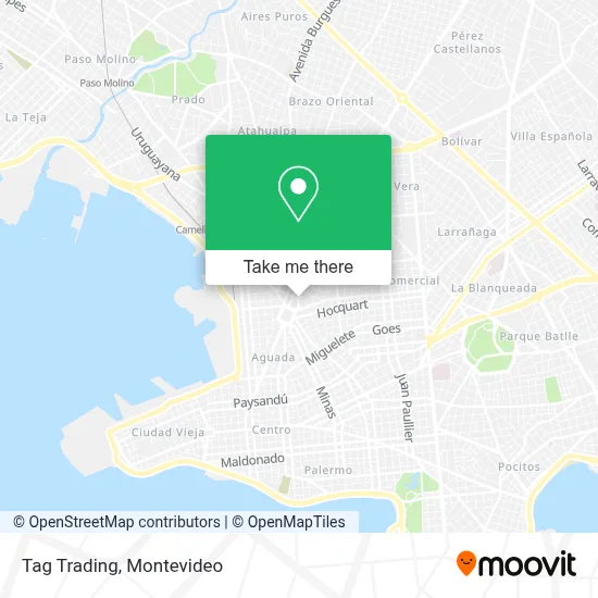 Tag Trading map