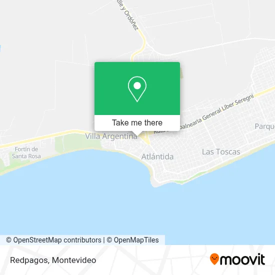 Redpagos map