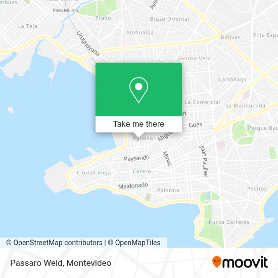 Passaro Weld map