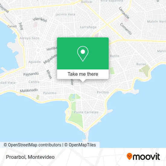 Proarbol map