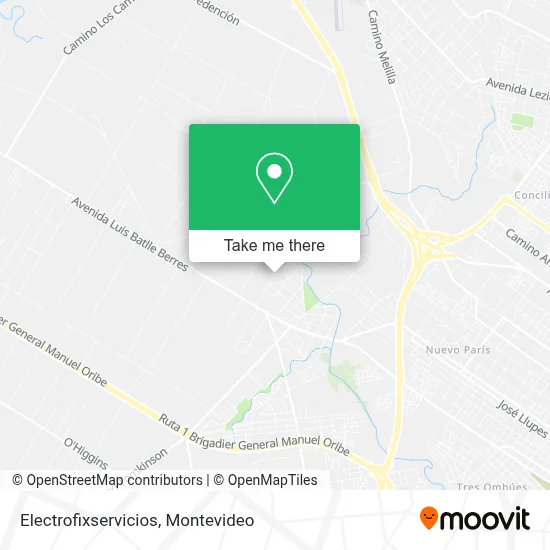 Electrofixservicios map