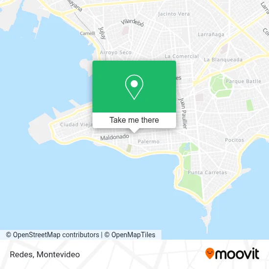 Redes map