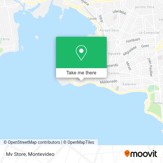 Mv Store map