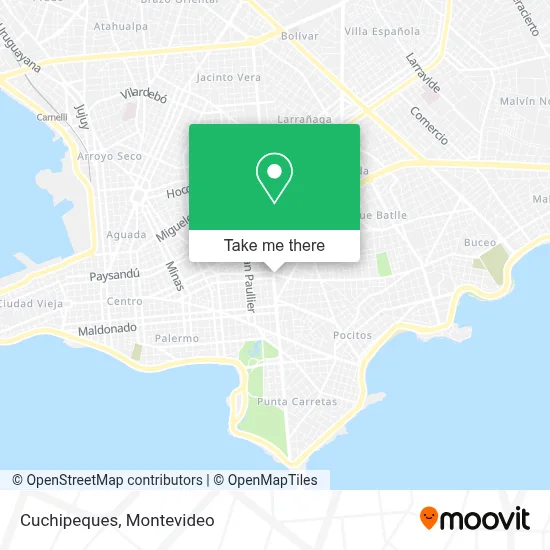 Cuchipeques map