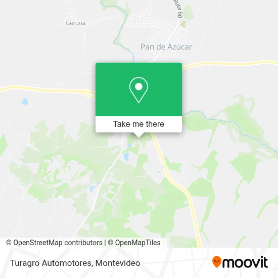 Turagro Automotores map