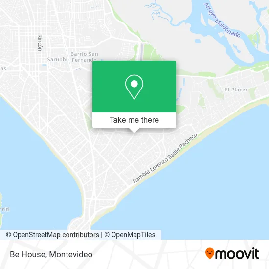 Be House map