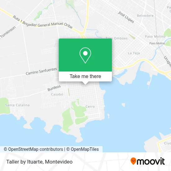 Taller by Ituarte map