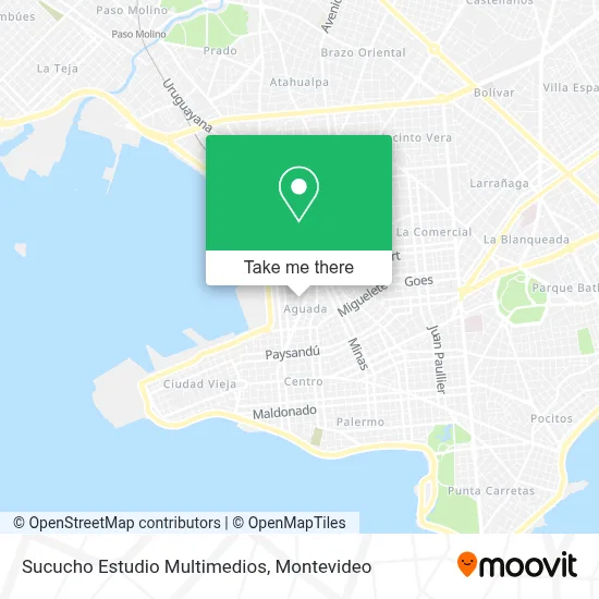 Sucucho Estudio Multimedios map