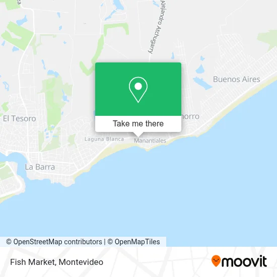 Fish Market map