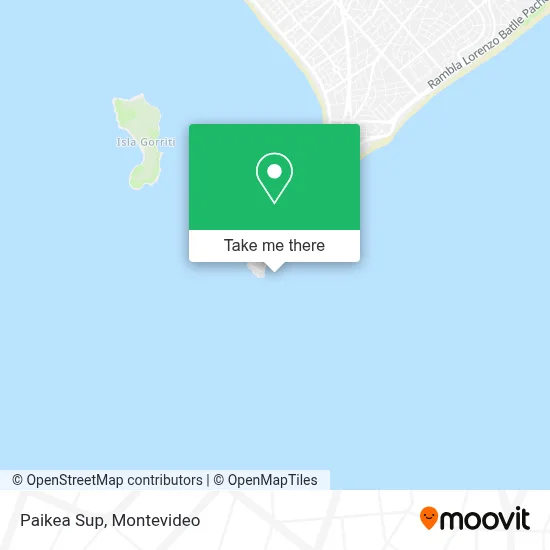 Paikea Sup map