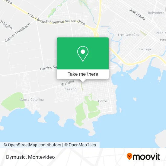 Dymusic map