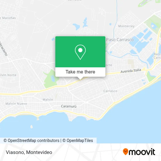 Viasono map