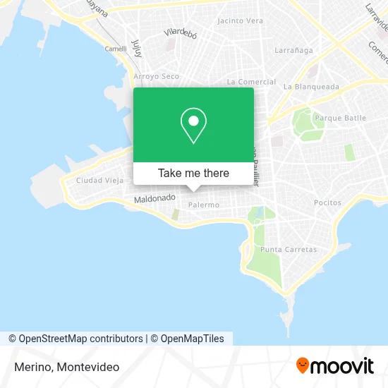Merino map