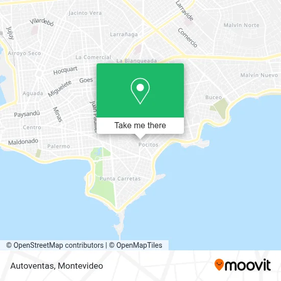 Autoventas map