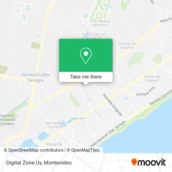 Digital Zone Uy map