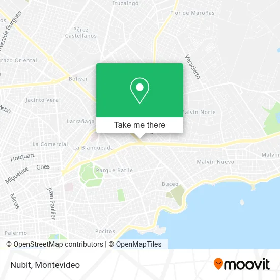 Nubit map