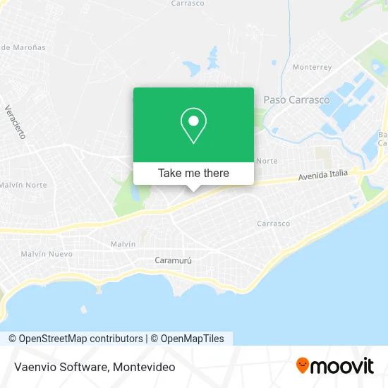 Vaenvio Software map
