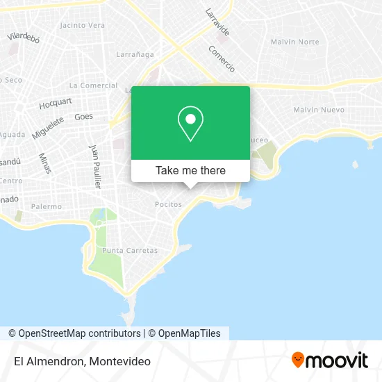 El Almendron map