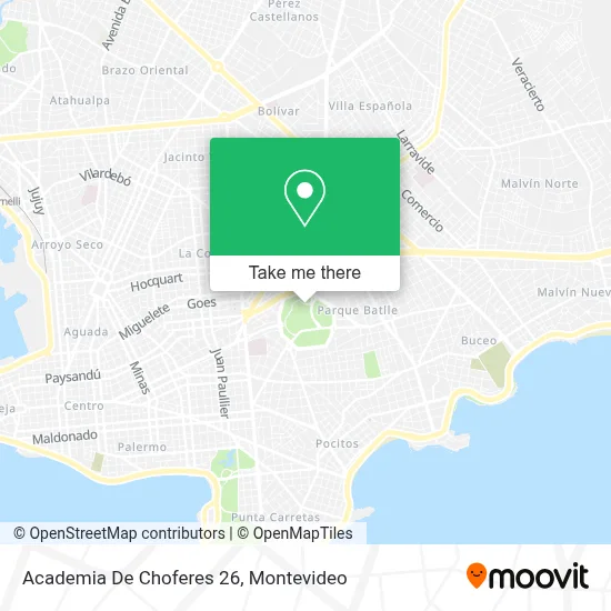 Academia De Choferes 26 map