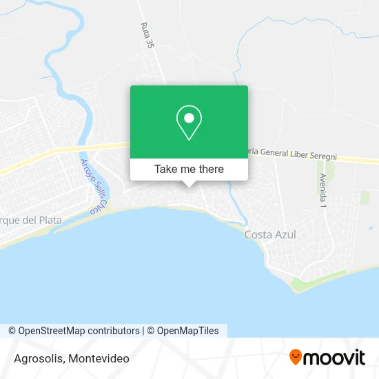 Agrosolis map