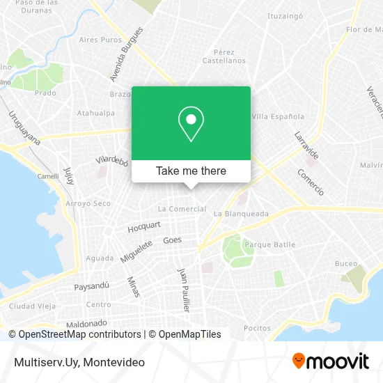 Multiserv.Uy map