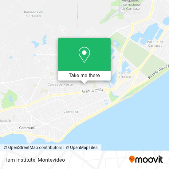 Iam Institute map
